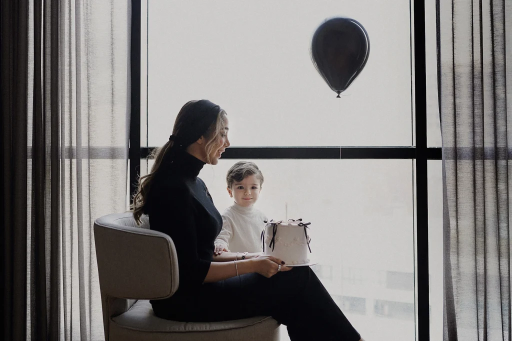 تم تولد برای عکاسی خانوادکی