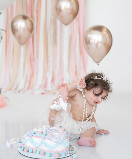 عکاسی کیک اسمش