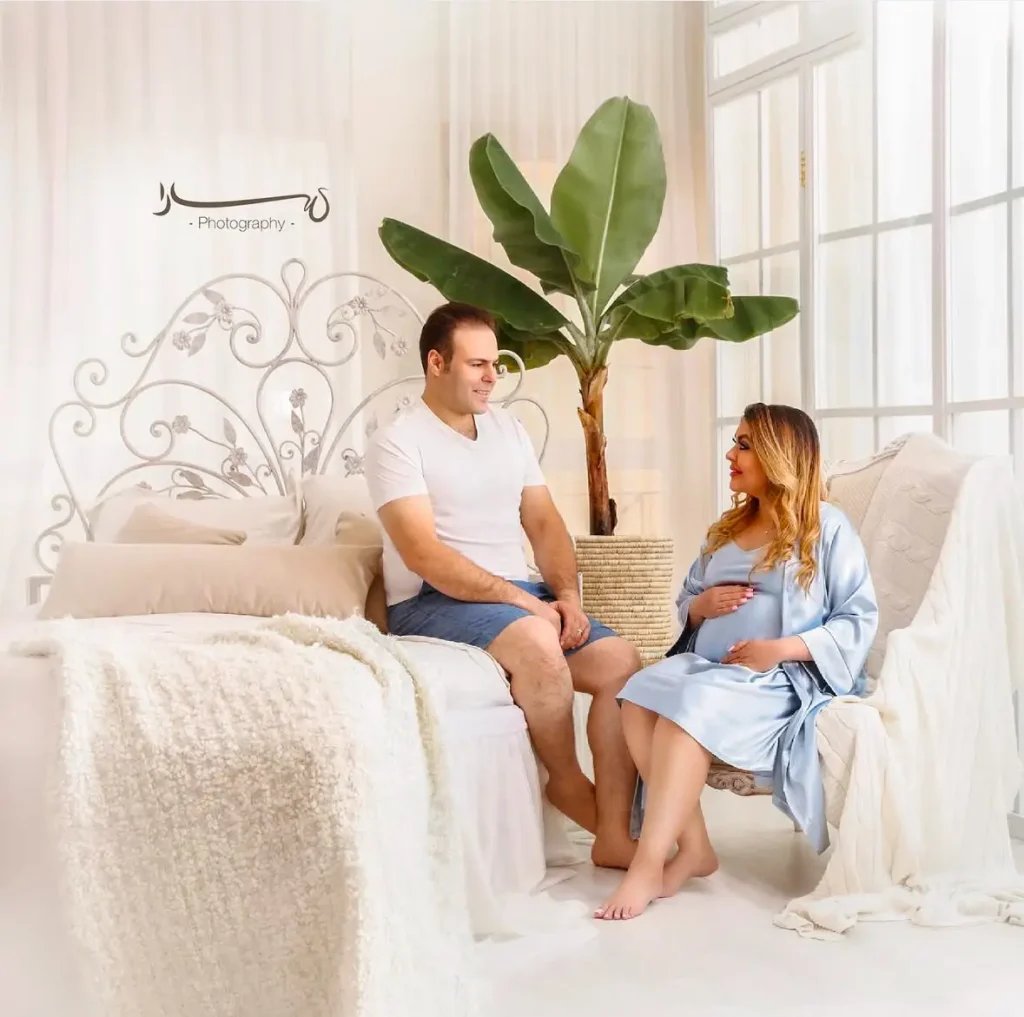 لباس مناسب عکاسی بارداری