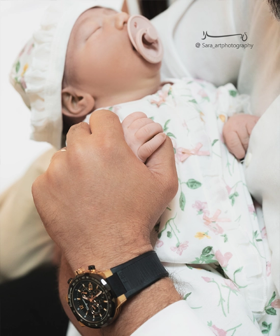 عکاسی کودکانه و احساسی با پدر