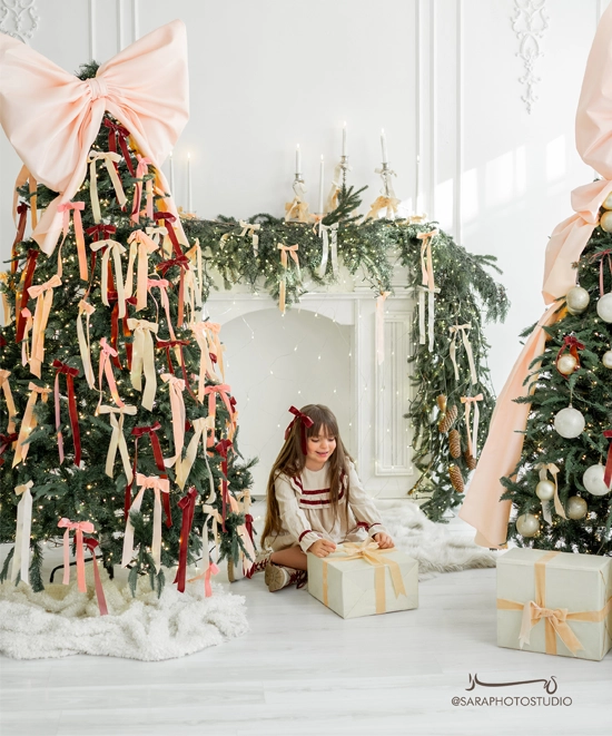 عکاسی کودکانه کریسمس