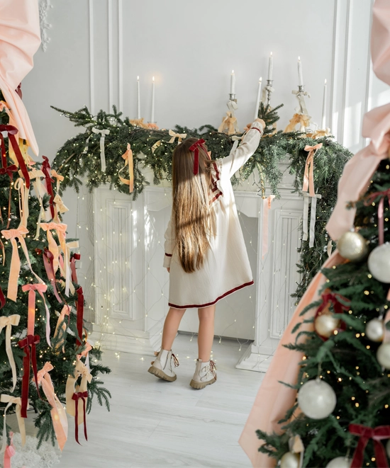 عکاسی کودکانه کریسمس