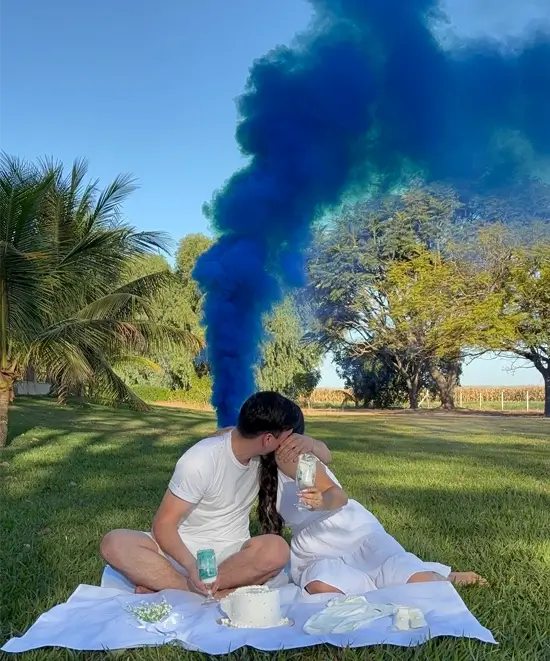 ایده عکاسی برای جشن تعیین جنسیت