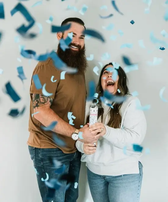 ایده عکاسی برای جشن تعیین جنسیت