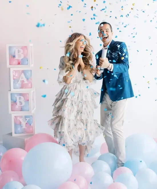 ایده عکاسی برای جشن تعیین جنسیت