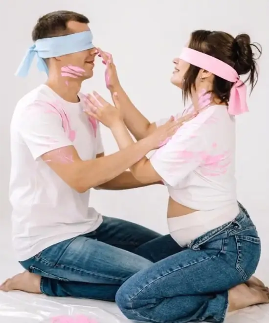 ایده عکاسی برای جشن تعیین جنسیت