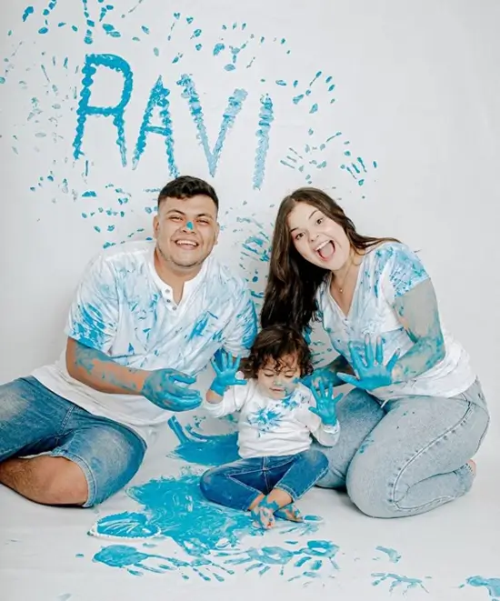 ایده عکاسی برای جشن تعیین جنسیت