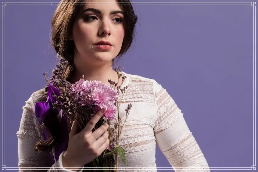 ایده عکاسی با گل