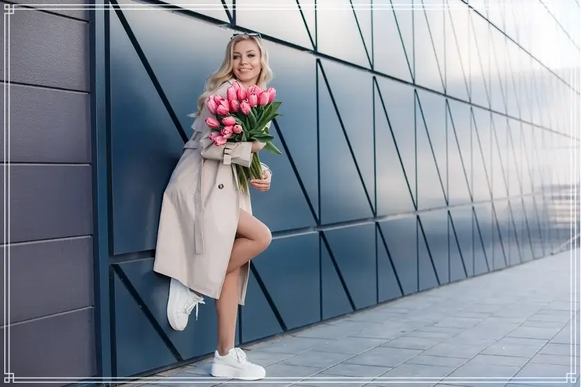 ایده عکاسی با گل