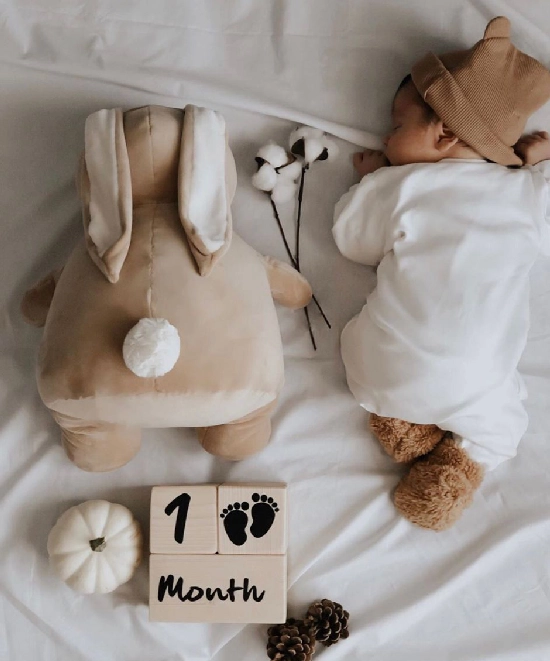 ایده‌های ماهگرد نوزاد بدون چهره