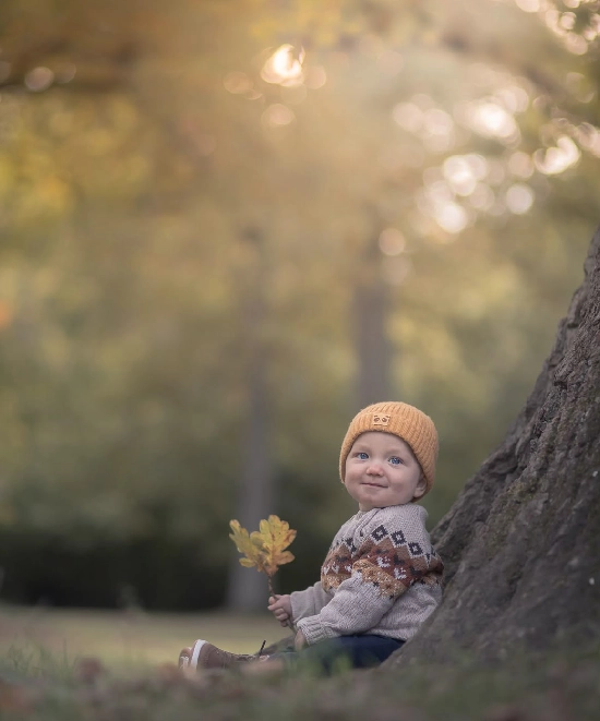 عکاسی کودک در پارک