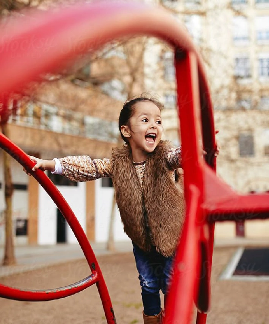 عکاسی کودک در پارک