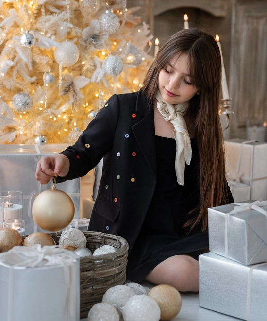 عکاسی دخترانه زمستانی